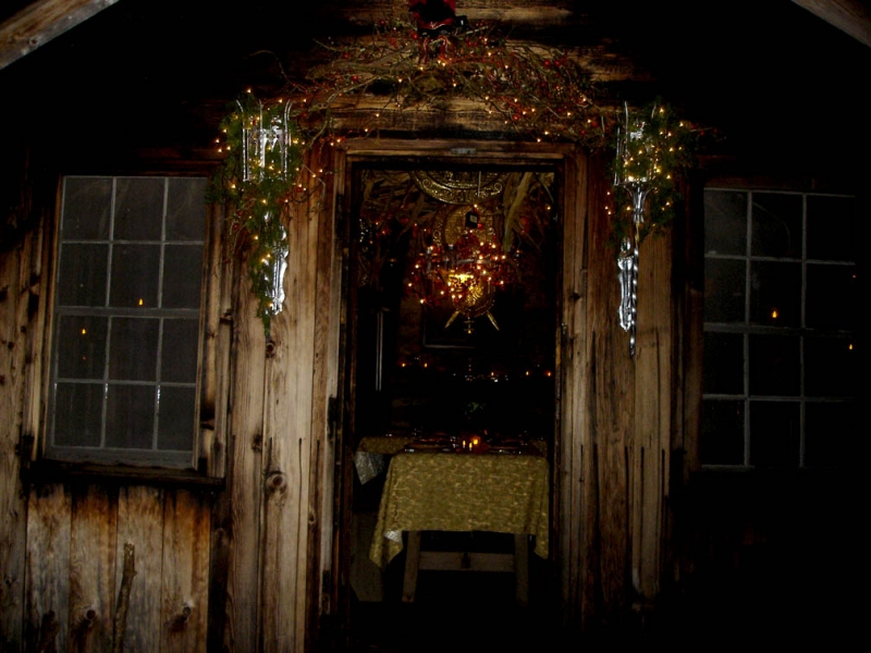 Decorated Cabin